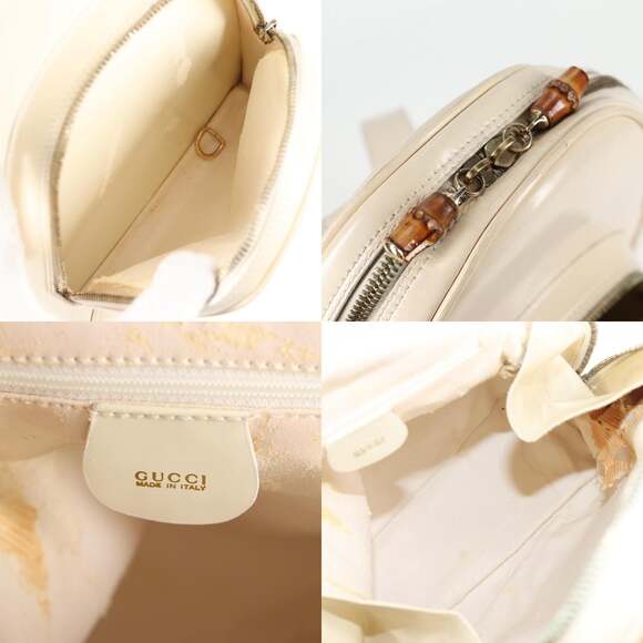 GUCCI Body Bag Enamel White Gold 003 2113 003 2113 - Picture 12 of 13